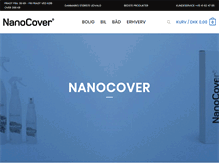 Tablet Screenshot of nanocover.dk